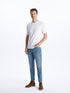 LC Waikiki Crew Neck Short Sleeve Combed Cotton Men's T-shirt
